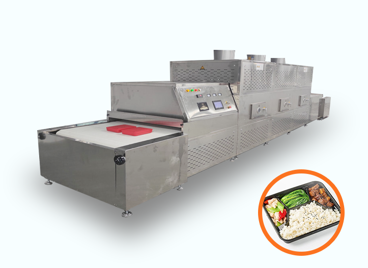 盒飯冷鏈加熱 盒飯加熱保溫 盒飯加熱 盒飯加工生產(chǎn)線(xiàn) 微波加熱